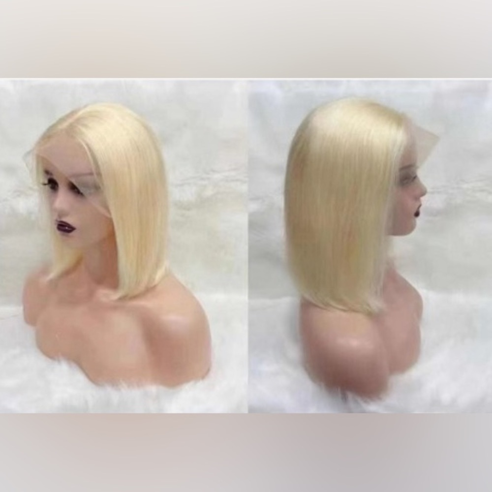 100% 613 HUMAN HAIR BOB WIG!!!